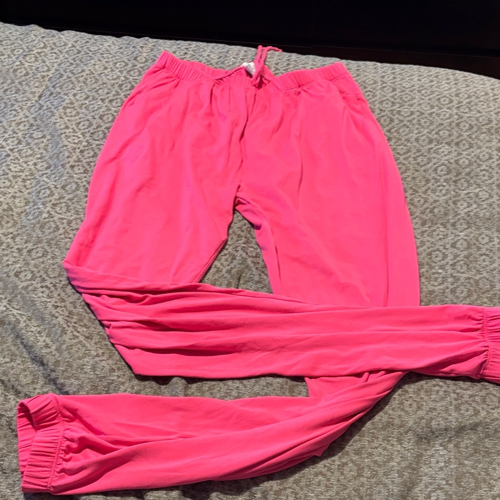 Forever 21 Woman’s Vibrant Pink Joggers